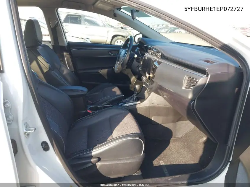 5YFBURHE1EP072727 2014 Toyota Corolla S Plus
