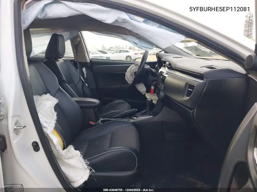 5YFBURHE5EP112081 2014 Toyota Corolla S Plus