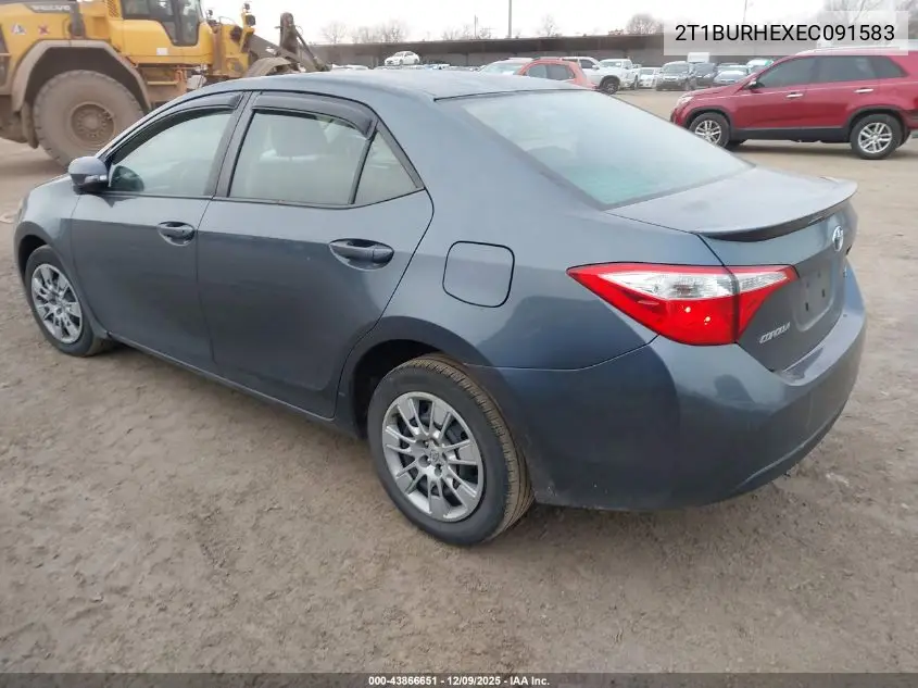 2T1BURHEXEC091583 2014 Toyota Corolla S