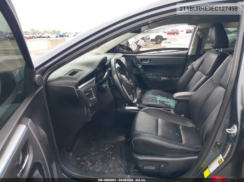 2T1BURHE3EC127498 2014 Toyota Corolla S Premium