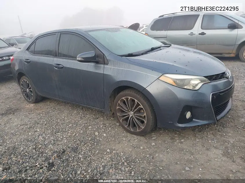 2T1BURHE3EC224295 2014 Toyota Corolla S Plus