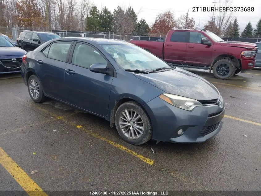 2T1BURHE8FC373688 2015 Toyota Corolla