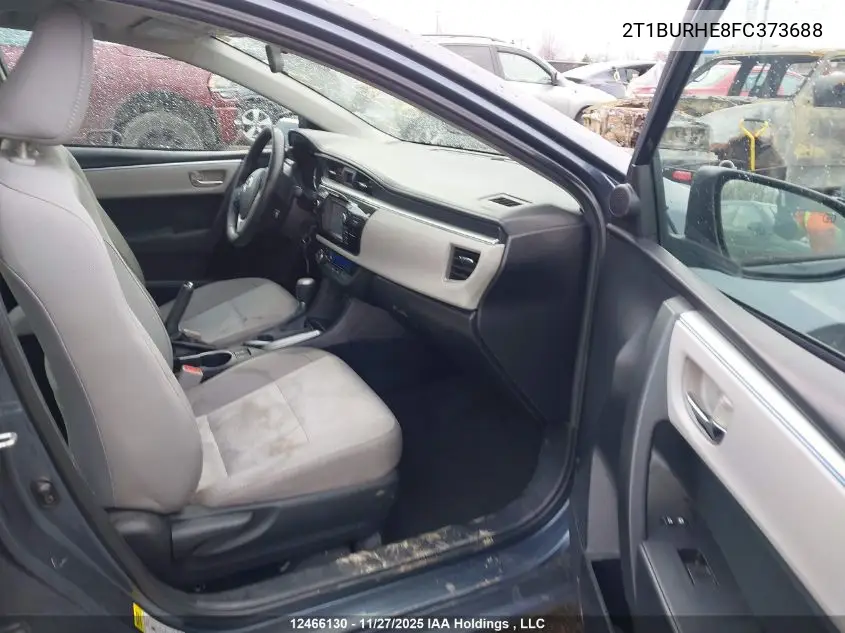 2T1BURHE8FC373688 2015 Toyota Corolla