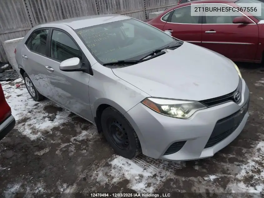 2T1BURHE5FC367556 2015 Toyota Corolla Ce