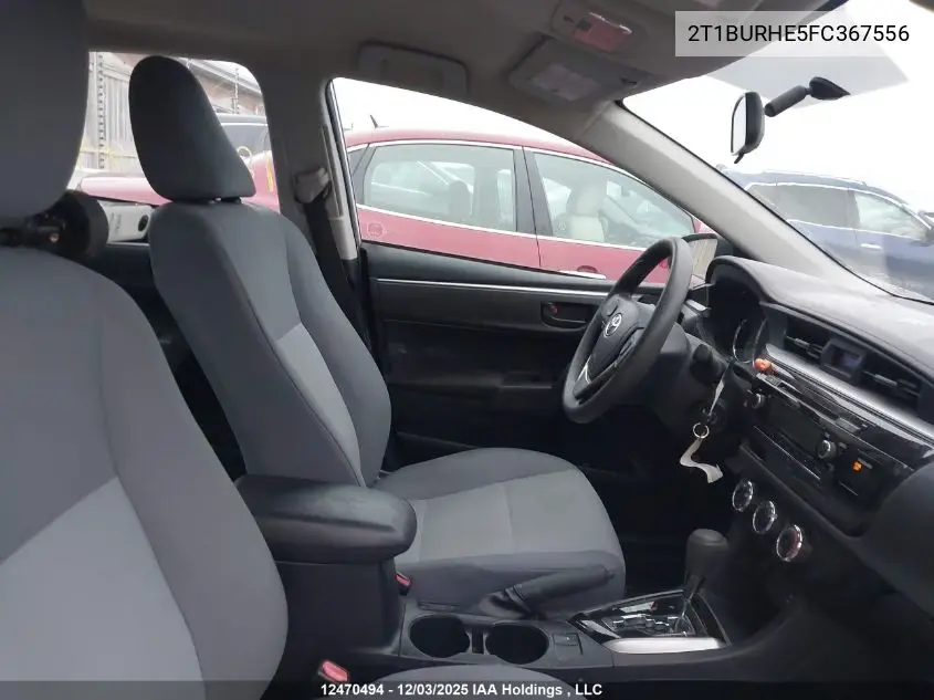 2T1BURHE5FC367556 2015 Toyota Corolla Ce