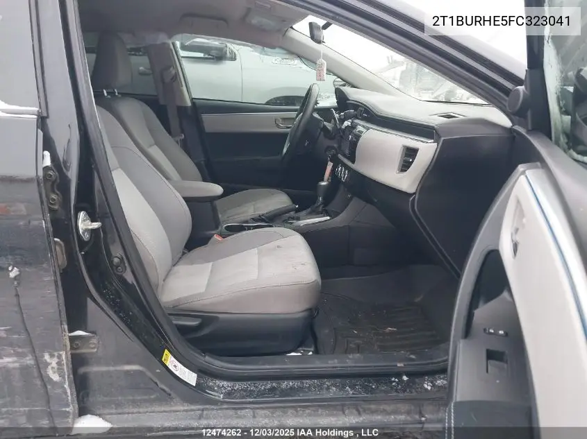 2T1BURHE5FC323041 2015 Toyota Corolla L/Le/Le Pls/Prm/S/S Pls