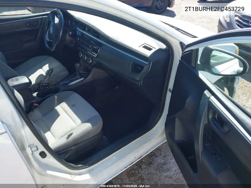 2T1BURHE2FC453729 2015 Toyota Corolla L