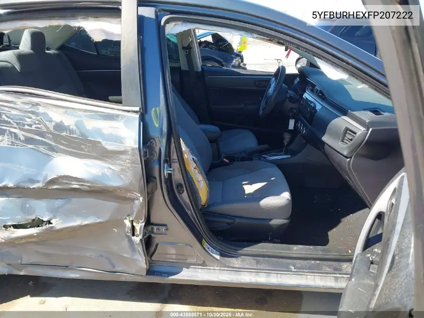 5YFBURHEXFP207222 2015 Toyota Corolla L