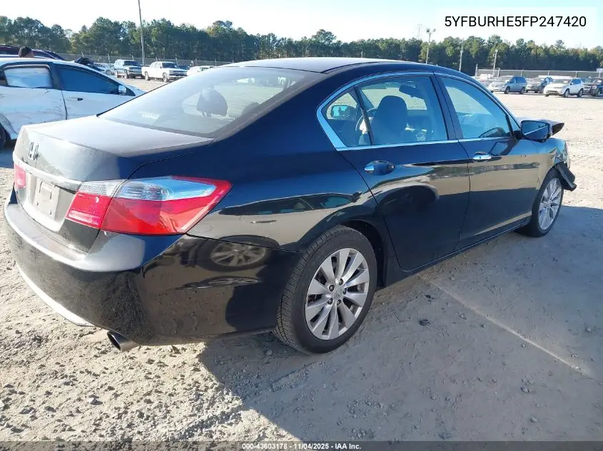 5YFBURHE5FP247420 2015 Toyota Corolla S Plus