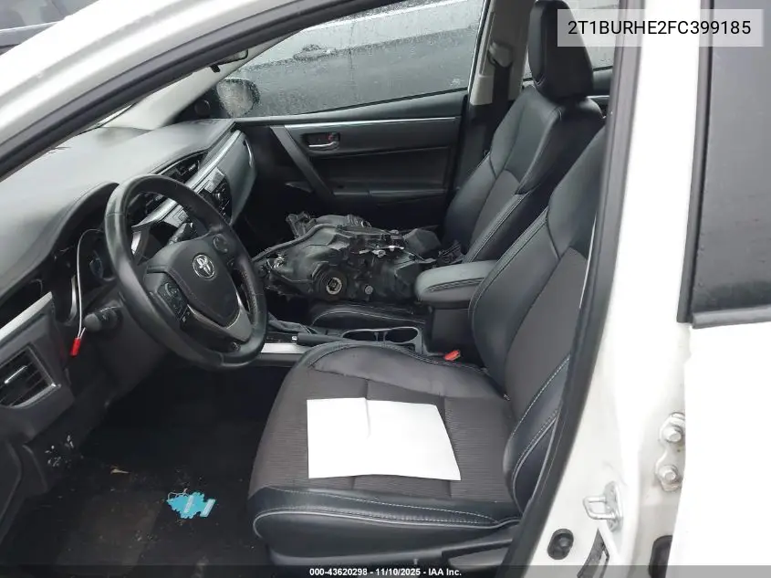 2T1BURHE2FC399185 2015 Toyota Corolla S Plus