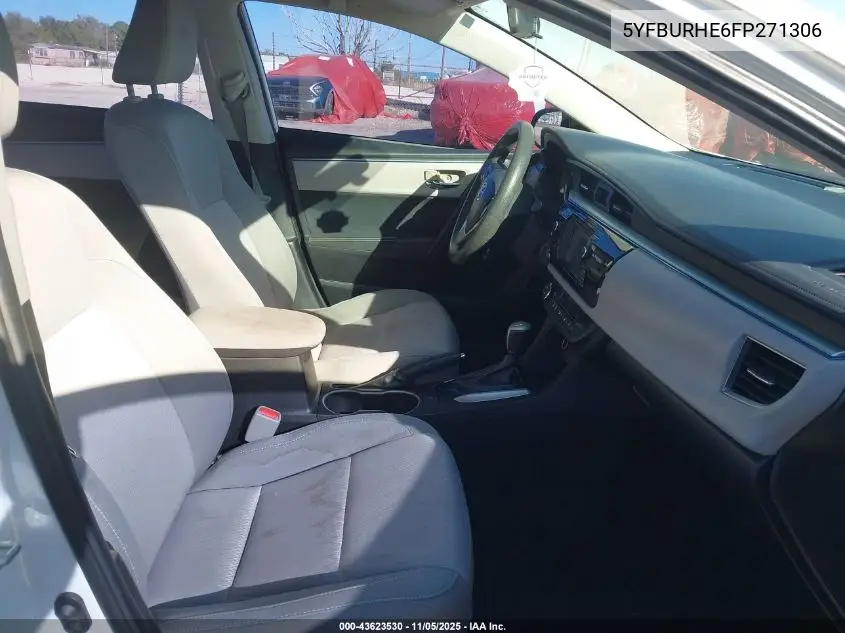 5YFBURHE6FP271306 2015 Toyota Corolla Le