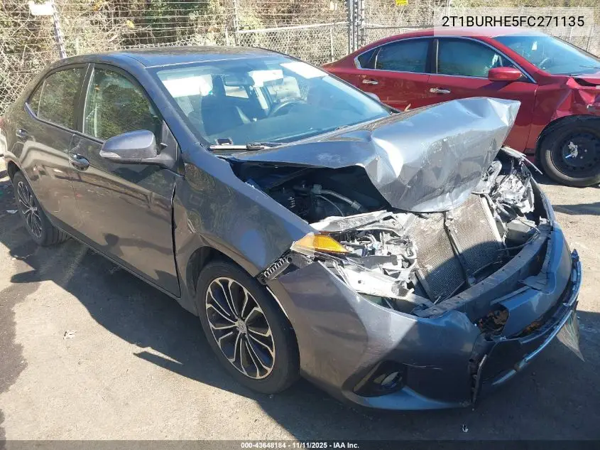 2T1BURHE5FC271135 2015 Toyota Corolla L/Le/Le Pls/Prm/S/S Pls