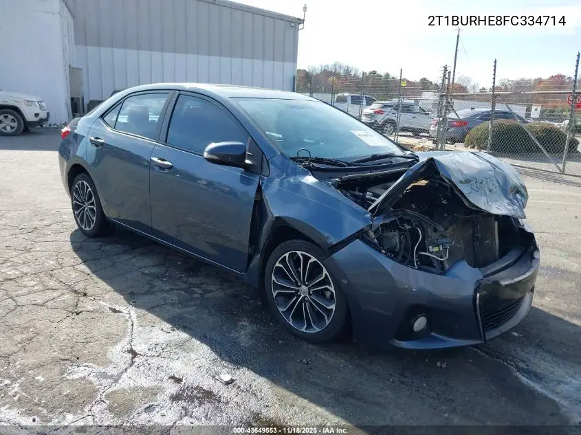 2T1BURHE8FC334714 2015 Toyota Corolla S Plus