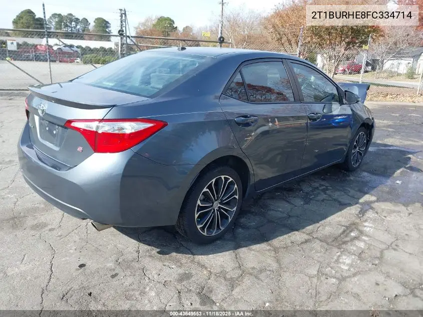 2T1BURHE8FC334714 2015 Toyota Corolla S Plus