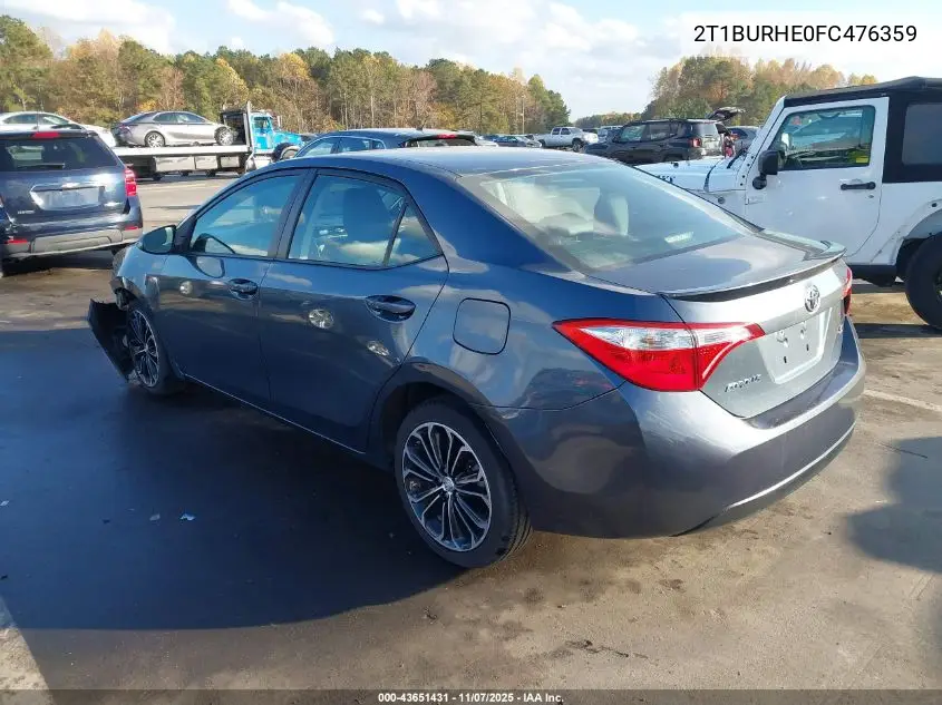 2T1BURHE8FC474634 2015 Toyota Corolla L/Le/Le Pls/Prm/S/S Pls