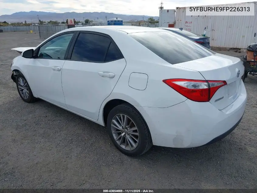 5YFBURHE9FP226313 2015 Toyota Corolla Le Plus