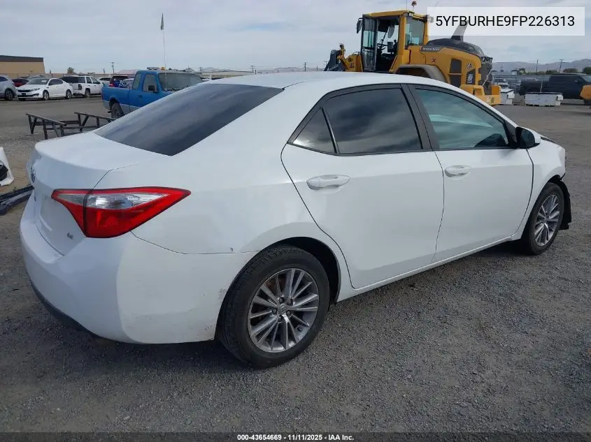 5YFBURHE9FP226313 2015 Toyota Corolla Le Plus