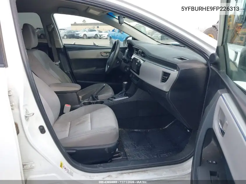 5YFBURHE9FP226313 2015 Toyota Corolla Le Plus