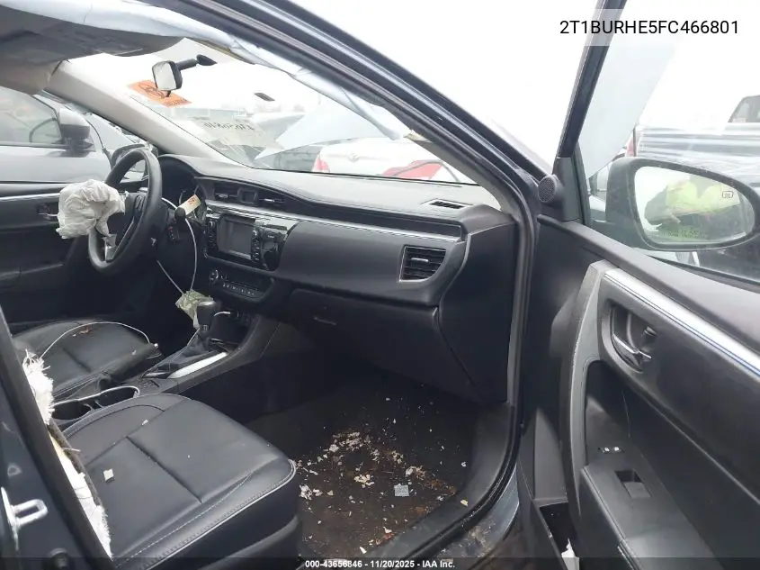 2T1BURHE5FC466801 2015 Toyota Corolla Le Premium