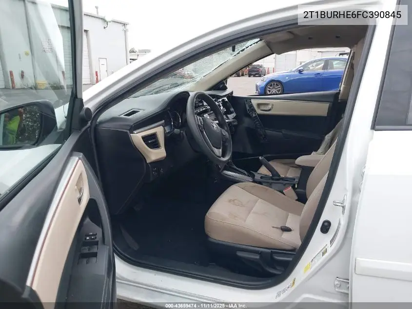 2T1BURHE6FC390845 2015 Toyota Corolla Le