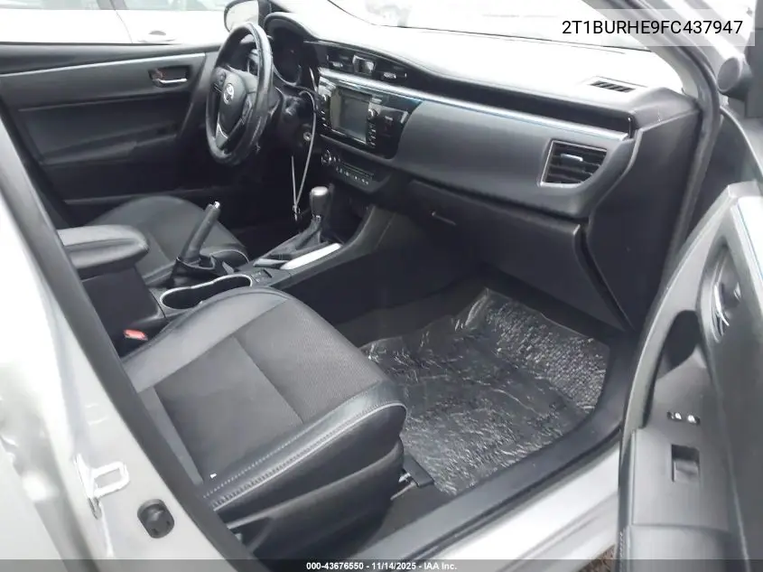 2T1BURHE9FC437947 2015 Toyota Corolla S