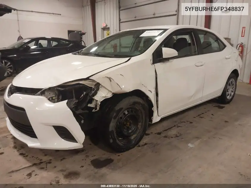 5YFBURHE6FP348837 2015 Toyota Corolla L