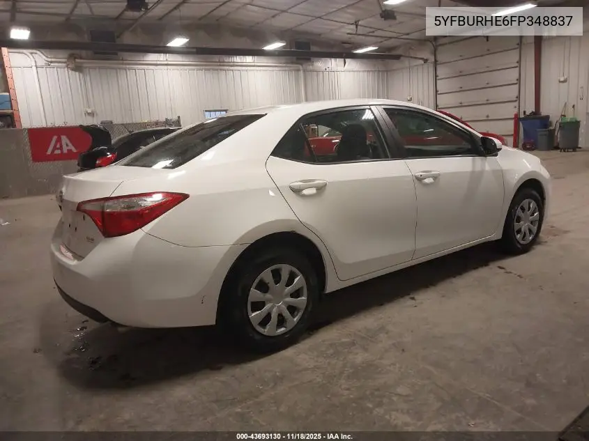 5YFBURHE6FP348837 2015 Toyota Corolla L