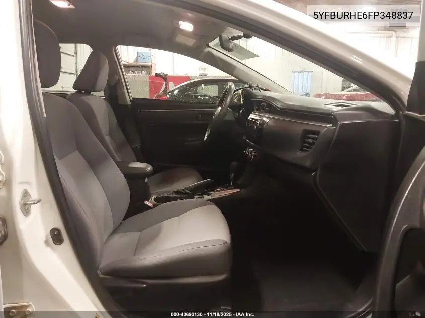 5YFBURHE6FP348837 2015 Toyota Corolla L