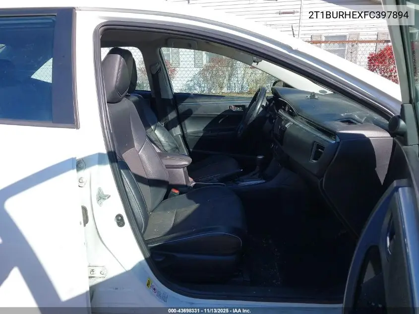 2T1BURHEXFC397894 2015 Toyota Corolla S Plus