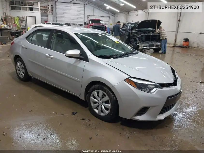 2T1BURHEXFC254900 2015 Toyota Corolla Le