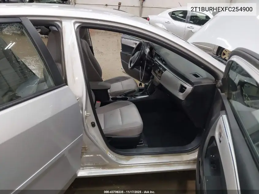 2T1BURHEXFC254900 2015 Toyota Corolla Le