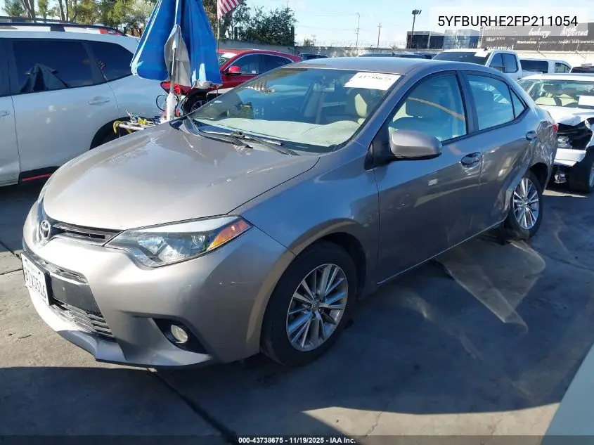5YFBURHE2FP211054 2015 Toyota Corolla Le Plus