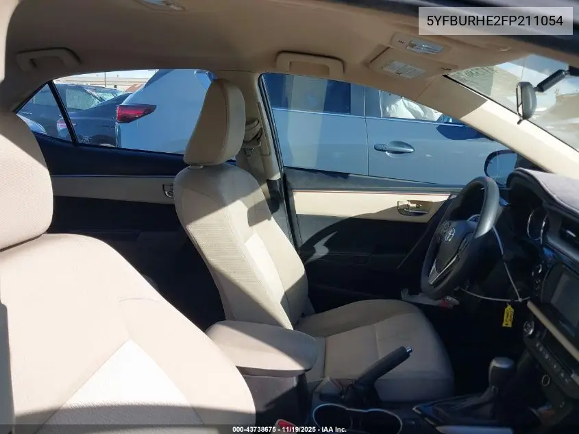 5YFBURHE2FP211054 2015 Toyota Corolla Le Plus