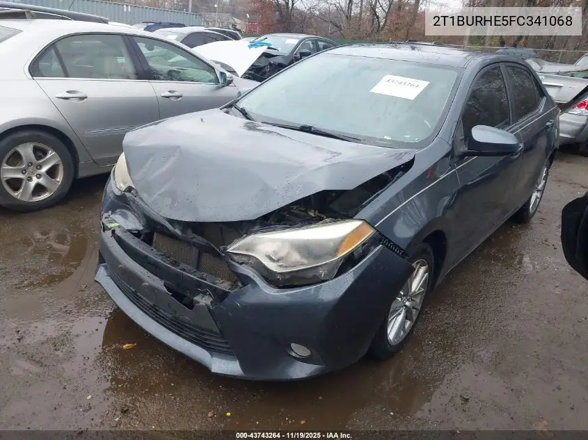 2T1BURHE5FC341068 2015 Toyota Corolla Le Plus