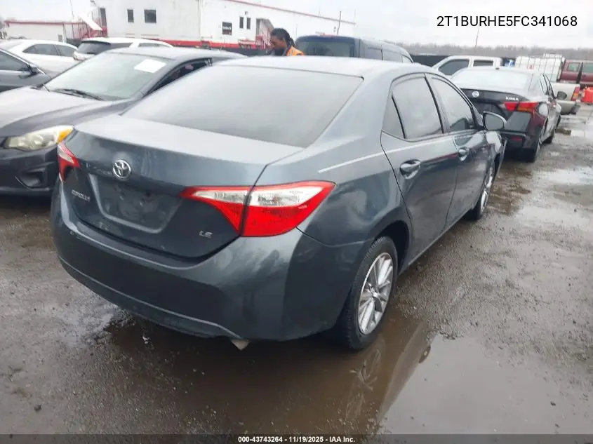 2T1BURHE5FC341068 2015 Toyota Corolla Le Plus