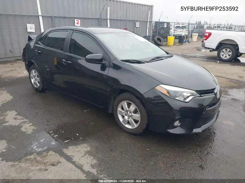 5YFBURHE9FP253592 2015 Toyota Corolla Le Plus