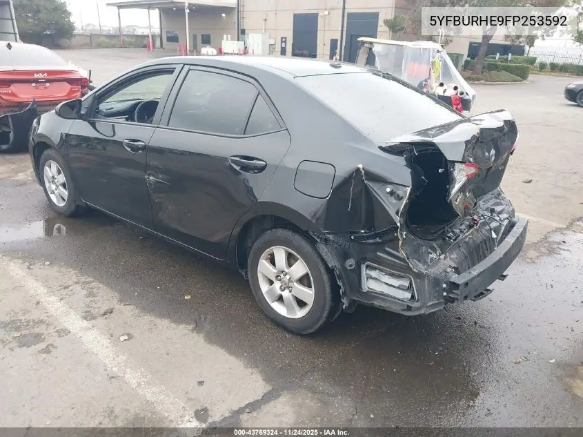 5YFBURHE9FP253592 2015 Toyota Corolla Le Plus