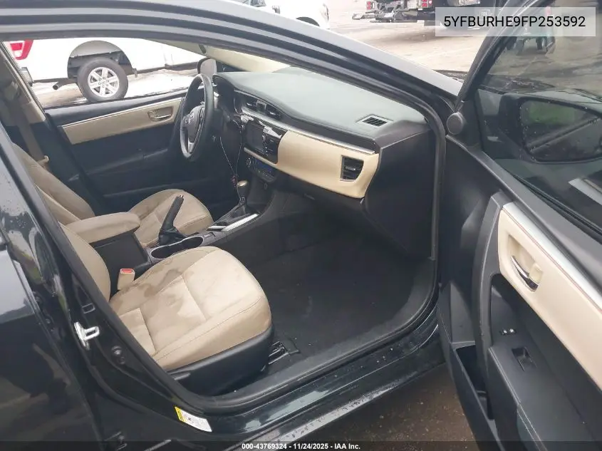 5YFBURHE9FP253592 2015 Toyota Corolla Le Plus