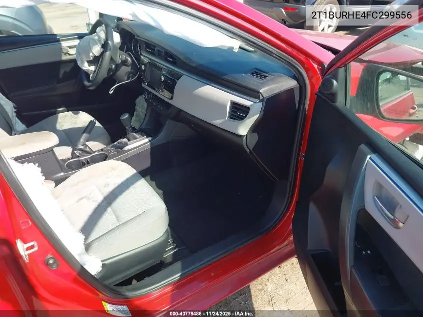 2T1BURHE4FC299556 2015 Toyota Corolla Le