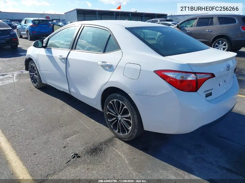2T1BURHE0FC256266 2015 Toyota Corolla S Plus