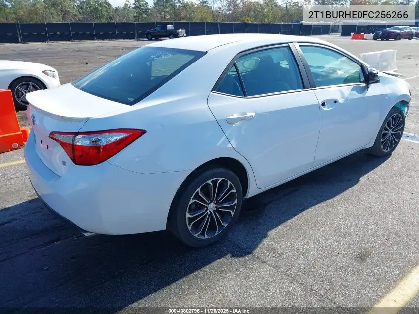 2T1BURHE0FC256266 2015 Toyota Corolla S Plus