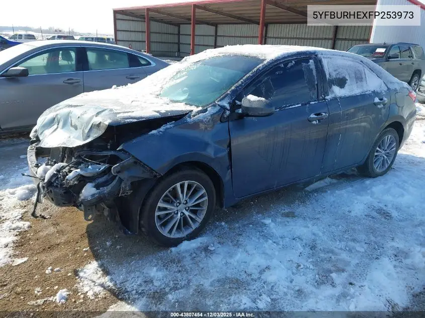 5YFBURHEXFP253973 2015 Toyota Corolla Le Plus