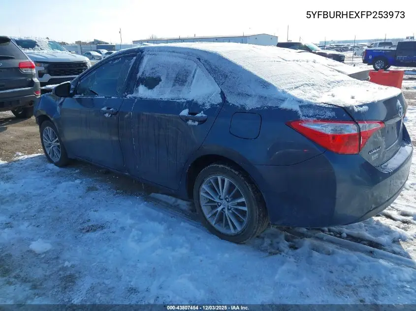 5YFBURHEXFP253973 2015 Toyota Corolla Le Plus