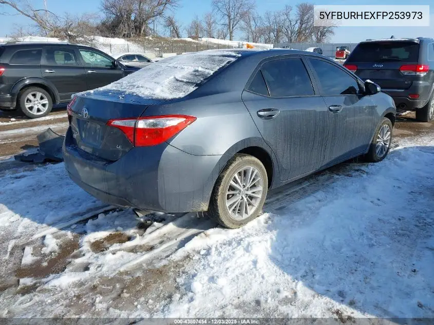 5YFBURHEXFP253973 2015 Toyota Corolla Le Plus