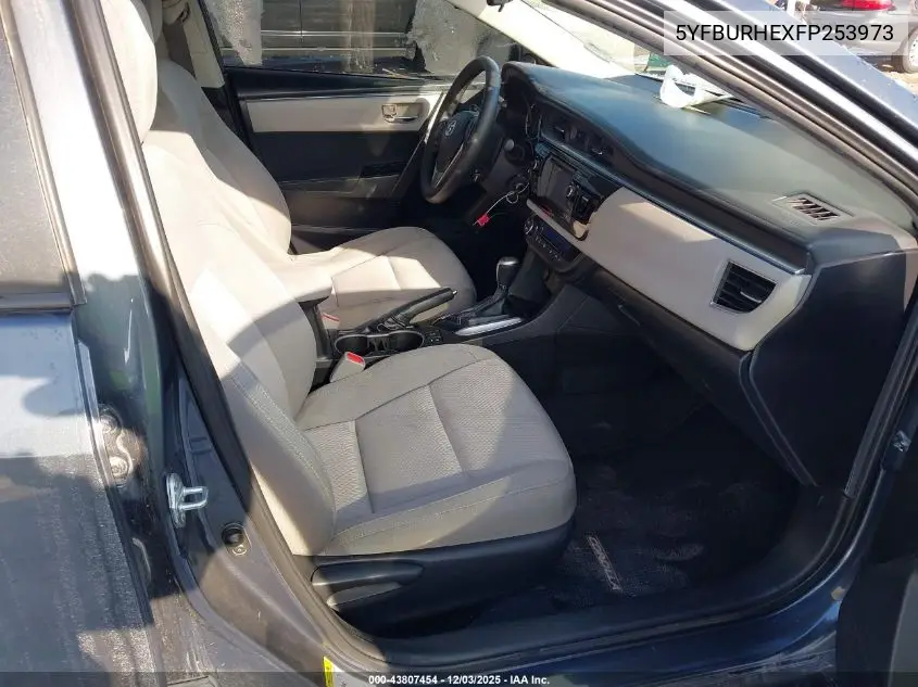 5YFBURHEXFP253973 2015 Toyota Corolla Le Plus