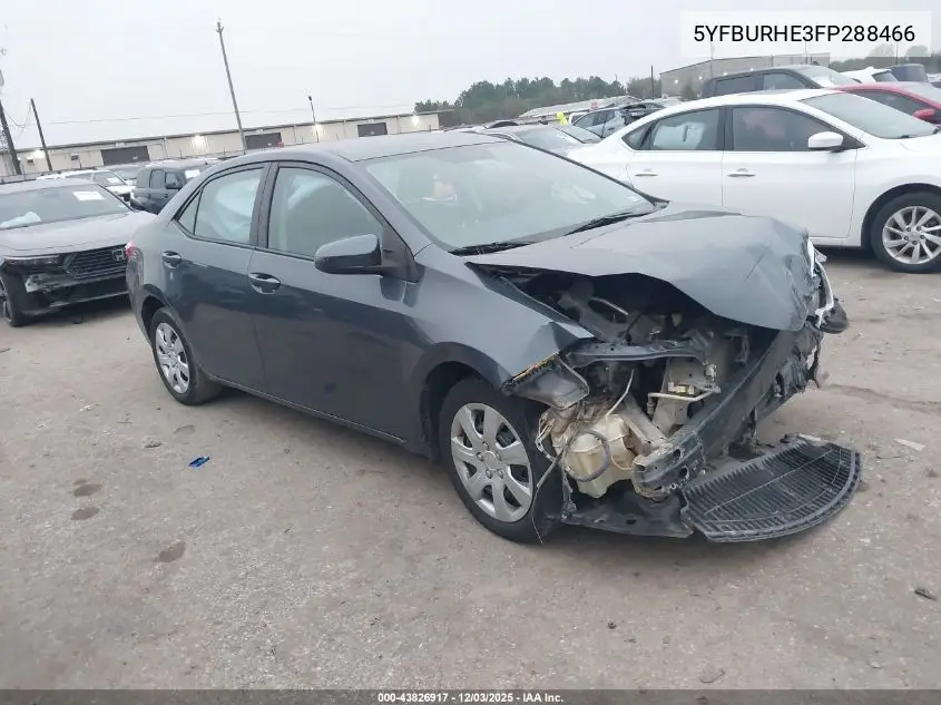 5YFBURHE3FP288466 2015 Toyota Corolla Le