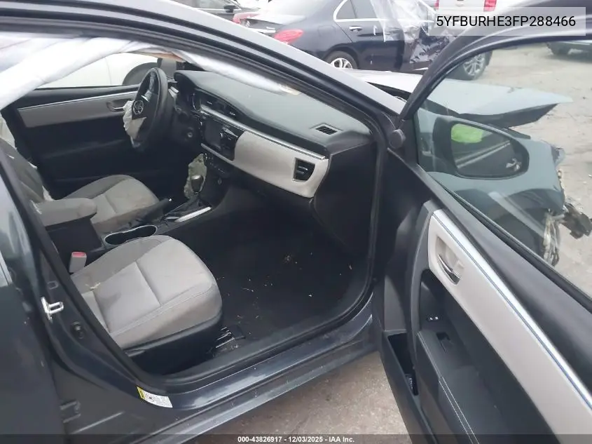 5YFBURHE3FP288466 2015 Toyota Corolla Le