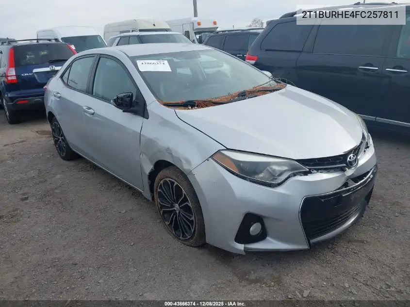 2T1BURHE4FC257811 2015 Toyota Corolla S Plus