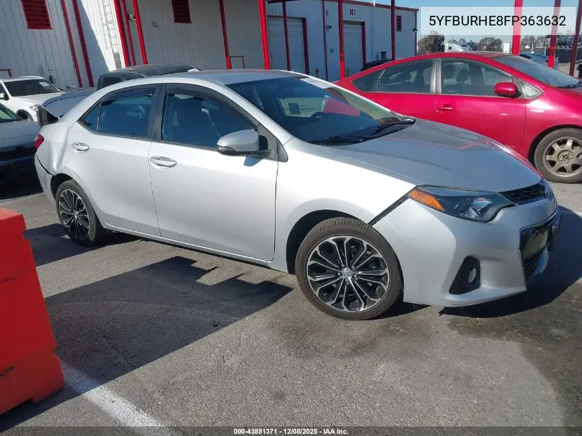 5YFBURHE8FP363632 2015 Toyota Corolla S Plus
