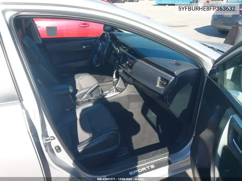 5YFBURHE8FP363632 2015 Toyota Corolla S Plus